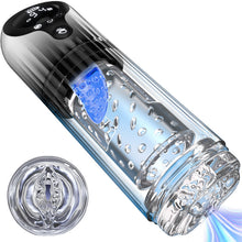 Load image into Gallery viewer, Vortex Male Stroker - 4 niveaux d’aspiration puissants, mode boost à un bouton, facile à nettoyer avec lubrifiant offert