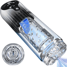 Load image into Gallery viewer, Vortex Male Stroker - 4 niveaux d’aspiration puissants, mode boost à un bouton, facile à nettoyer avec lubrifiant offert