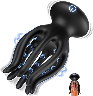 Tagnaff Masturbieren für Männer Penis Vibrator Eichel Stimulation, 10 Modi Sex Spielzeug für die Männer Paare Extrem Masturbatoren, Eichelvibrator Männer Sexspielzeug Solo Vibratorensets Taschenmuschi