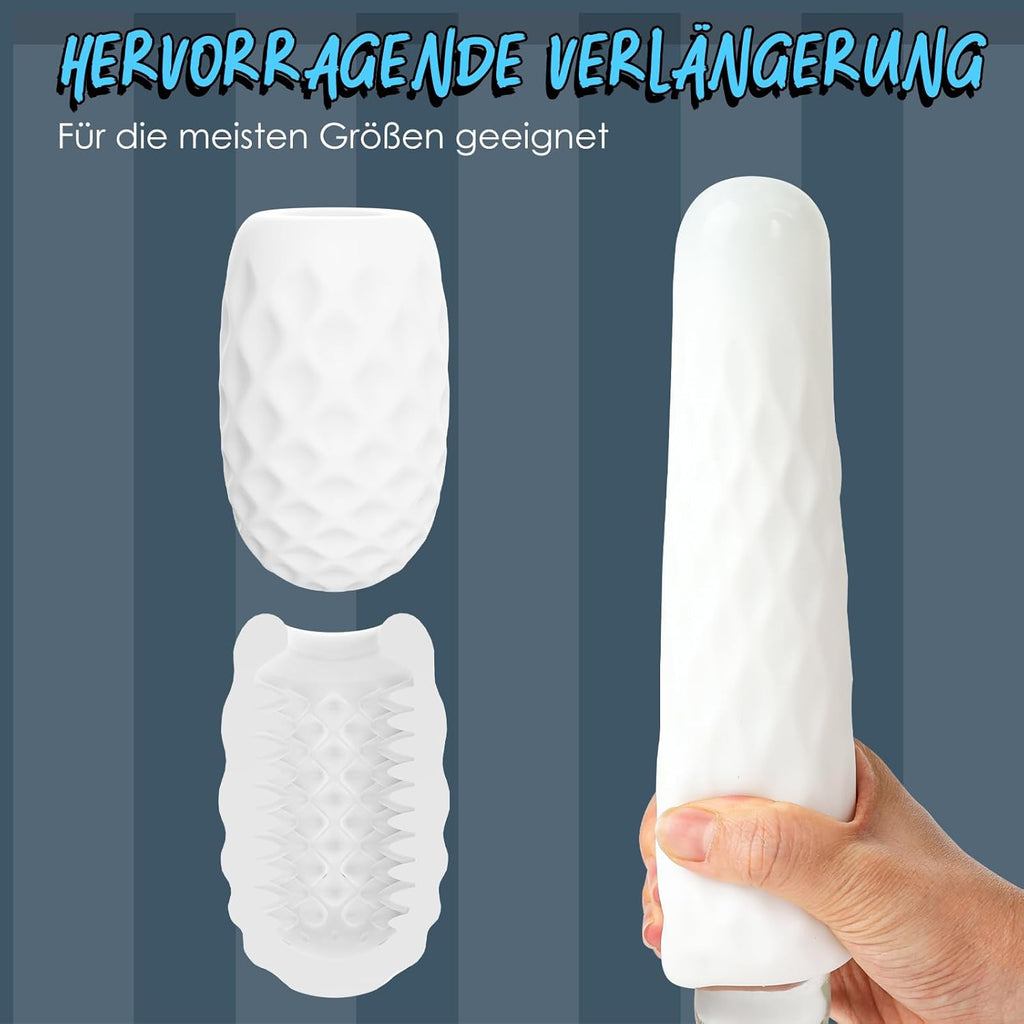 Wiederverwendbare Masturbationshilfe Masturbieren für Männer Sex Spielzeug für die Männer Masturbator Cup Sex Spielzeug Masturbatoren Taschenmuschi 3D Realistisch Pocket Pussy Blowjob Penis Sex Toys