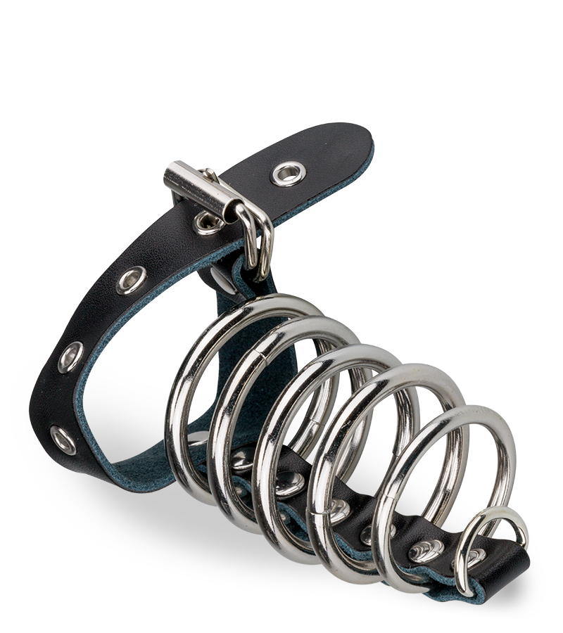 Cockring-Peniskäfig aus Metall